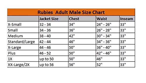 Rubbies - Disfraz de Star Wars para hombre, talla XL (888739_XL)