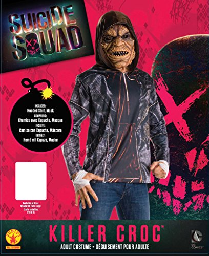 Rubies 's – Disfraz de oficial suicidio Squad adulto Killer Croc Kit