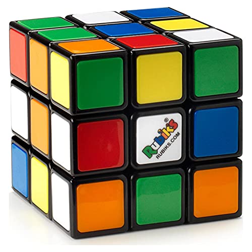 Rubik's Cube | El Original Rompecabezas de 3 x 3 a Juego con Color, Cubo clásico para Resolver Problemas, Individual (6062651)