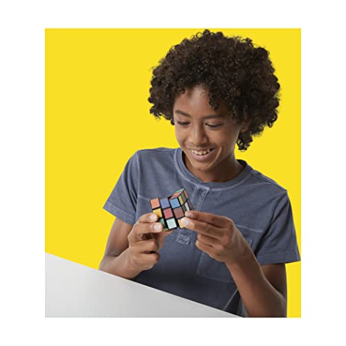 RUBIK'S - CUBO DE RUBIK 3X3 IMPOSIBLE - Juego de Rompecabezas - Cubo de Rubik 3x3 de Dificultad Avanzada - 1 Cubo Mágico que Cambia de Color para Desafiar la Mente -6063974- Juguetes Niños 8 años +
