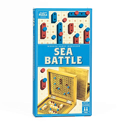 Sea Battle - Diviértete con el clásico Juego de Hundir la Flota Fabricado en Materiales diseño y Acabados