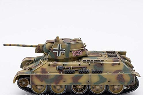 Segunda Guerra Mundial Alemán T-34/76 Mod.1942 Batalla de Kursk 1/72 TANQUE MODELO FINALIZADO