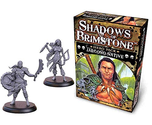 Shadows of Brimstone Paquete de héroe nativo Jargono