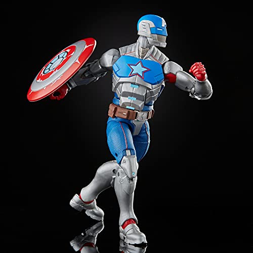 SHANG CHI Figura de acción Coleccionable de Civil Warrior de 15 cm de Hasbro Marvel Legends Series, a Partir de 4 años con Escudo (F0250)