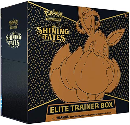 SHININGFATESETB - Caja de entrenamiento de Pokémon Shining Fates Elite
