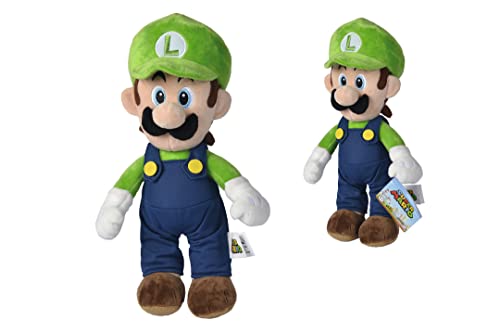 Simba- Peluche de Luigi, Super Mario 30cm Bros, Color 1. (109231011)
