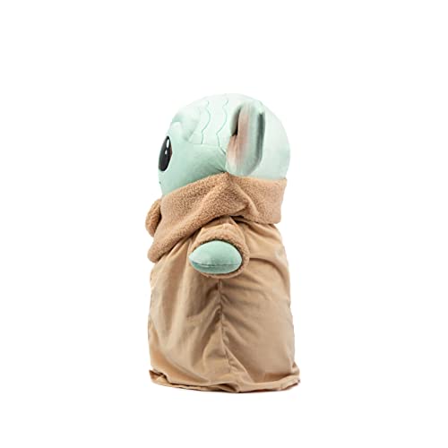 Simba Toys - Peluche The Child Baby Yoda de Tamaño Extra-Grande 66 cm, Licencia Oficial Disney, Para Todas las Edades