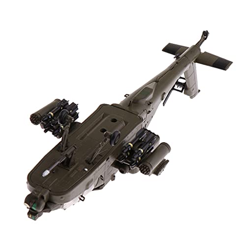 SM SunniMix 1/72 Miniatura Modelo de Avión Juguete de Militar para AH-64 Helicóptero Apache de Combate