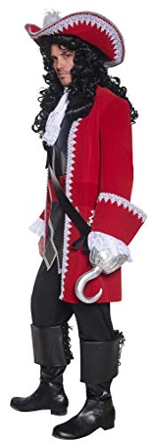 Smiffy's - Disfraz de capitán pirata para hombre, talla M (36174M)