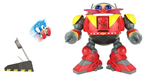Sonic The Hedgehog 409264 Giant Eggman Robot Battle Set Figura de acción