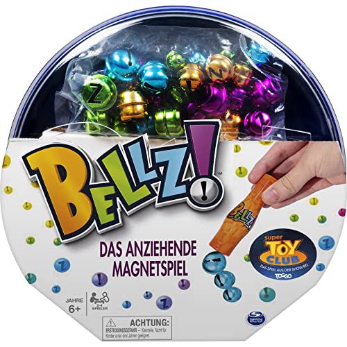 Spin Master Games Bellz - Juego magnético para Toda la Familia, 2-4 Jugadores, a Partir de 6 años