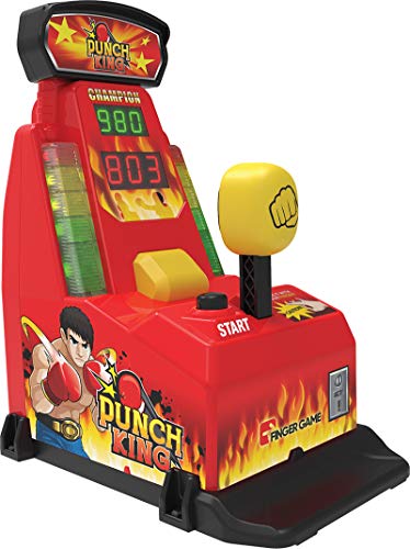 Splash Toys- Punch King-Le Premier Punching Ball en el tamaño de los Dedos, 30614, Rojo, Amarillo