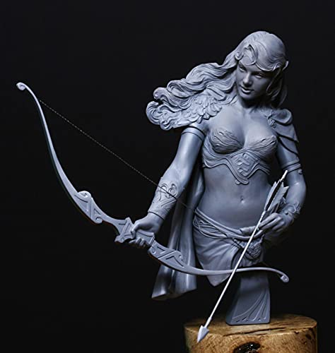 Splindg 1/10 Busto de resina arquero femenino antiguo, sin montar y sin pintar busto modelo kit //G58863