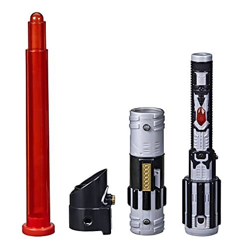 Star Wars Forge Darth Vader electrónico Extensible Rojo Juguete de Sable de luz Personalizable, a Partir de 4 años, Multicolor (Hasbro F1167)