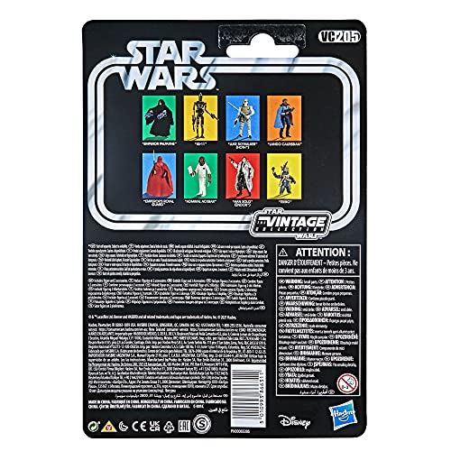 Star Wars Hasbro colección Vintage Imperio contraataca - Figura de Lando Calrissian a Escala de 9,5 cm - Edad: 4+, F1890