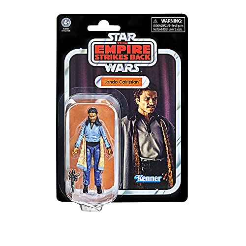 Star Wars Hasbro colección Vintage Imperio contraataca - Figura de Lando Calrissian a Escala de 9,5 cm - Edad: 4+, F1890