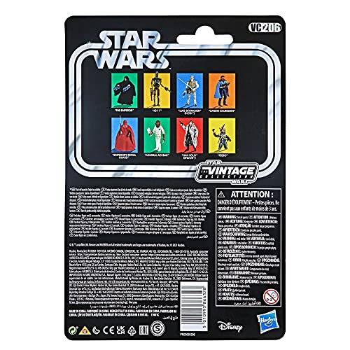 Star Wars Hasbro colección Vintage - The Mandalorian -Figura IG-11 a Escala de 9,5 cm y Accesorio - Edad: 4+, F1901