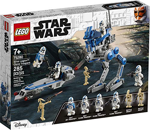 Star Wars Lego 501st Legion Clone Troopers 75280 | 285 Piece Building Kit