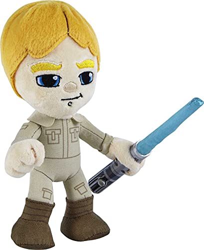 Star Wars- Peluche Luke Skywalker 15 cm, Color (Mattel GXB32)