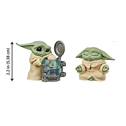 Star Wars The Bounty Collection - Serie 3 - Figuras The Child - Set de 2 Figuras de 5,5 cm - Niño Curioso, meditación - Edad: 4+