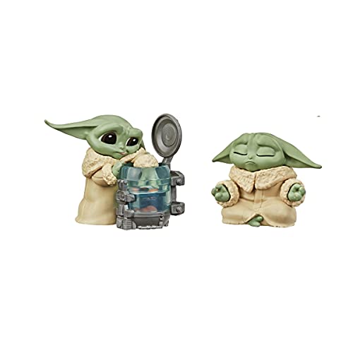 Star Wars The Bounty Collection - Serie 3 - Figuras The Child - Set de 2 Figuras de 5,5 cm - Niño Curioso, meditación - Edad: 4+