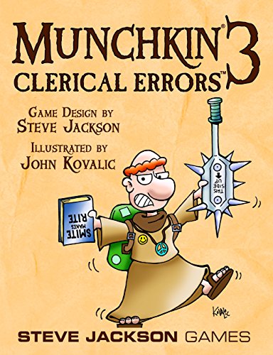 Steve Jackson Games 1416 Munchkin 3- Clerical Errors