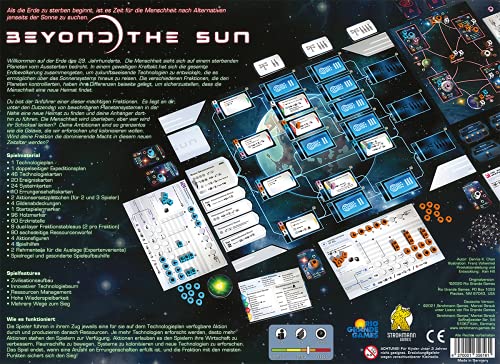 STR21004 - Beyond The Sun, Board Game, 2-4 Players, Ages 12+ (DE Edition)