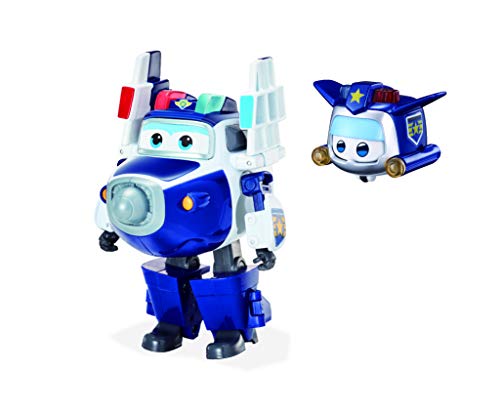 Super Wings Transformable - Robot transformable con Figura de Dibujo Animado para niños de 3 años y más EU750425