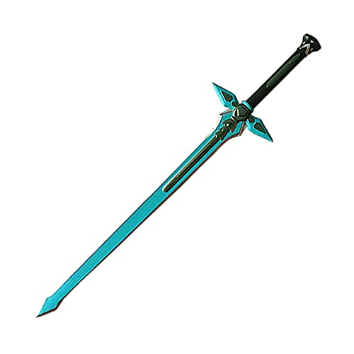 Sword Art Online Kirigaya Kazuto Elucidator Dark Repulsor Excalibur Espada negro Yuuki Asuna Alice Espada Arma Juguetes,Regalo Para Amantes Del Anime,Cosplay Espada,Accesorios De Cosplay de ropa