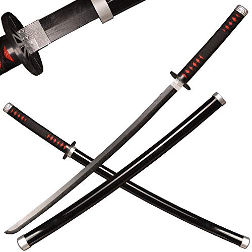 Sword Valley Espada de madera japonesa de Anime Samurai, de Demon, espada de madera de 103 cm,Kamado Tanjirou