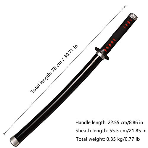Sword Valley Espada japonesa Katana Samurai de madera Demon Slayer