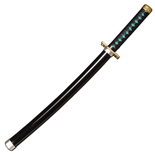 Sword Valley Espadas Katana Accesorios de rol de Anime--Demon Slayer Espada Hecha de Madera