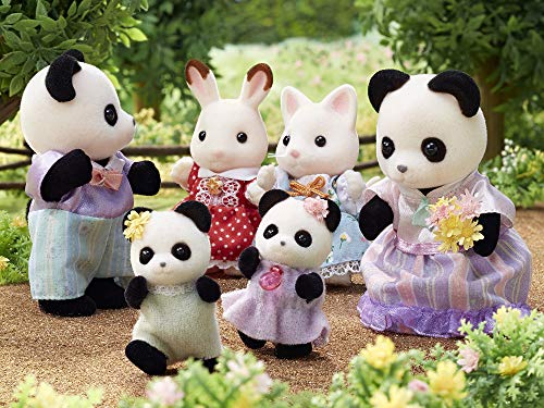 Sylvanian Families 5529 Familia Panda Pookie