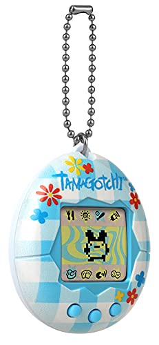 TAMAGOTCHI-Bandai, Gen 2, Conchas de Flores con Cadena, la Mascota Original de Realidad Virtual, Multicolor 42880