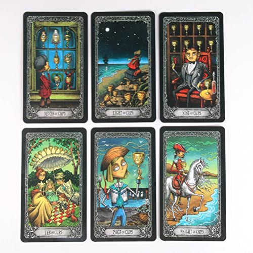 Tarot de la mansión Oscura,Dark Mansion Tarot,Tarot Deck,Deck Game