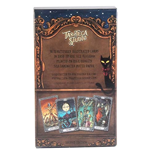 Tarot de la mansión Oscura,Dark Mansion Tarot,with Bag,Party Game