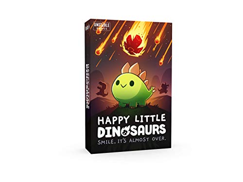 TeeTurtle | Juego Base Happy Little Dinosaurs | Juego de Mesa | A Partir de 8 años | 2 a 4 Jugadores | 30 a 60 Minutos de Tiempo de Juego
