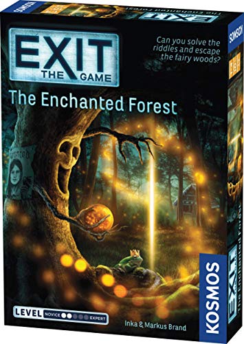 Thames and Kosmos 692875 - Juego único de Escape Exit (The Enchanted Forest), Nivel 2, de 1 a 4 Jugadores, a Partir de 10 años (Idioma español no garantizado)