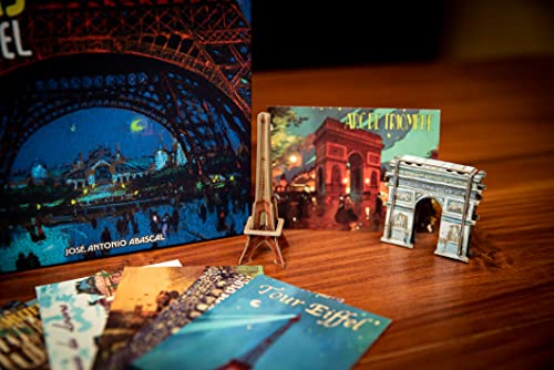 Thames & Kosmos- Támesis y Kosmos | Devir Eiffel | Expansión para París: La Cite de la Lumiere | Juego de colocación de Azulejos | 2 Jugadores | A Partir de 8 años (Thames and 94012)