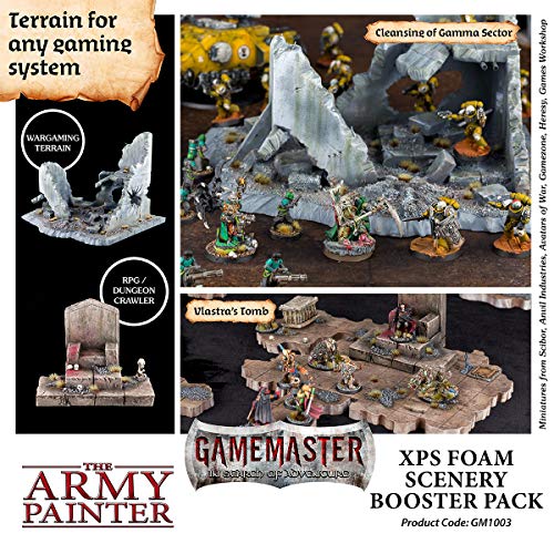 The Army Painter | GameMaster Pack de espuma XPS para escenografía | Suplemento de material de construcción | para Mazmorras y Terrenos, Juegos de rol, Escenografía Wargames y Modelado