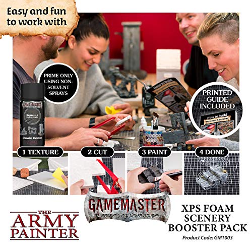 The Army Painter | GameMaster Pack de espuma XPS para escenografía | Suplemento de material de construcción | para Mazmorras y Terrenos, Juegos de rol, Escenografía Wargames y Modelado