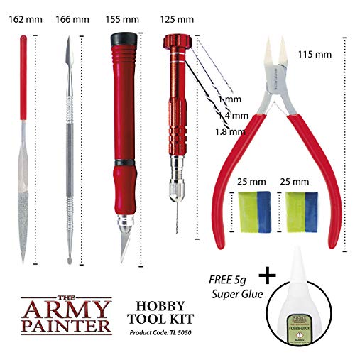The Army Painter | Hobby Tool Kit | Caja de herramientas para principiantes |