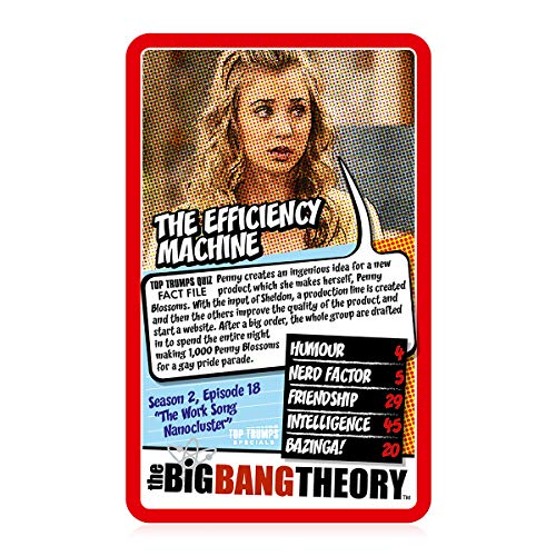 The Big Bang Theory Top Trumps Specials Juego de Cartas, WM01221-EN1-6