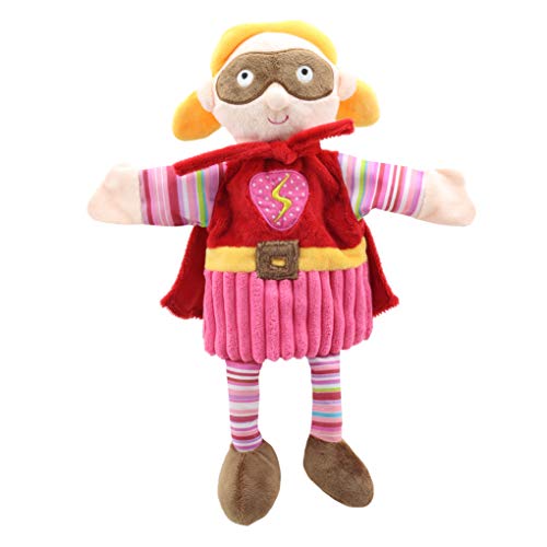 The Puppet Company Contar historias de superhéroe Marioneta de Mano, Rosa