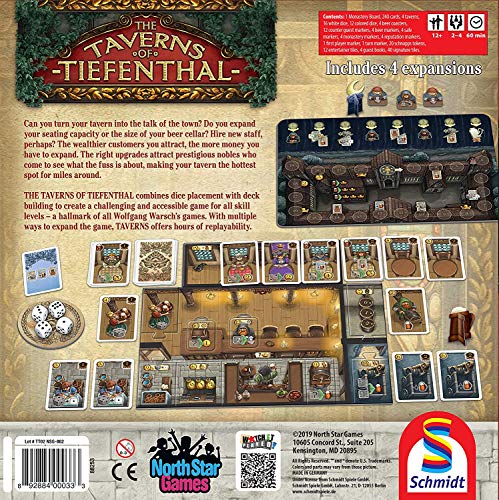 The Taverns of Tiefenthal Board Game [Importación inglesa]