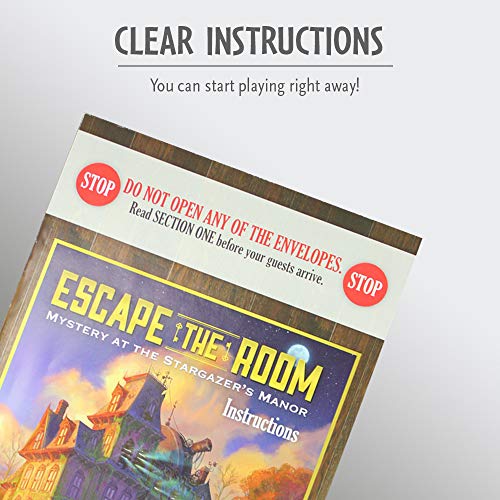 Think Fun - Escape The Room: Misterio en la mansión del observatorio (TF7351) (versión en inglés)