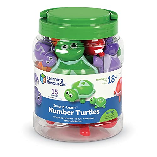 Tortugas con números Snap-n-Learn de Learning Resources
