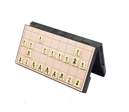 TOYANDONA 1 Unid Plegable Magnético Japonés Shogi Ajedrez Internacional Checker Juego de Mesa Juego de Mesa Juego de Mesa para Niños Adultos