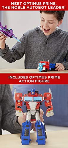 Transformers Cyberverse Action Attackers: Ultra Class Optimus Prime figura de acción de juguete