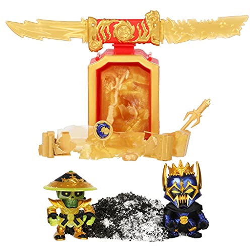 Treasure X - Battle Pack Ninja serie 6 - 2 figuras ninja exclusivas y accesorios (Famosa 700016682)